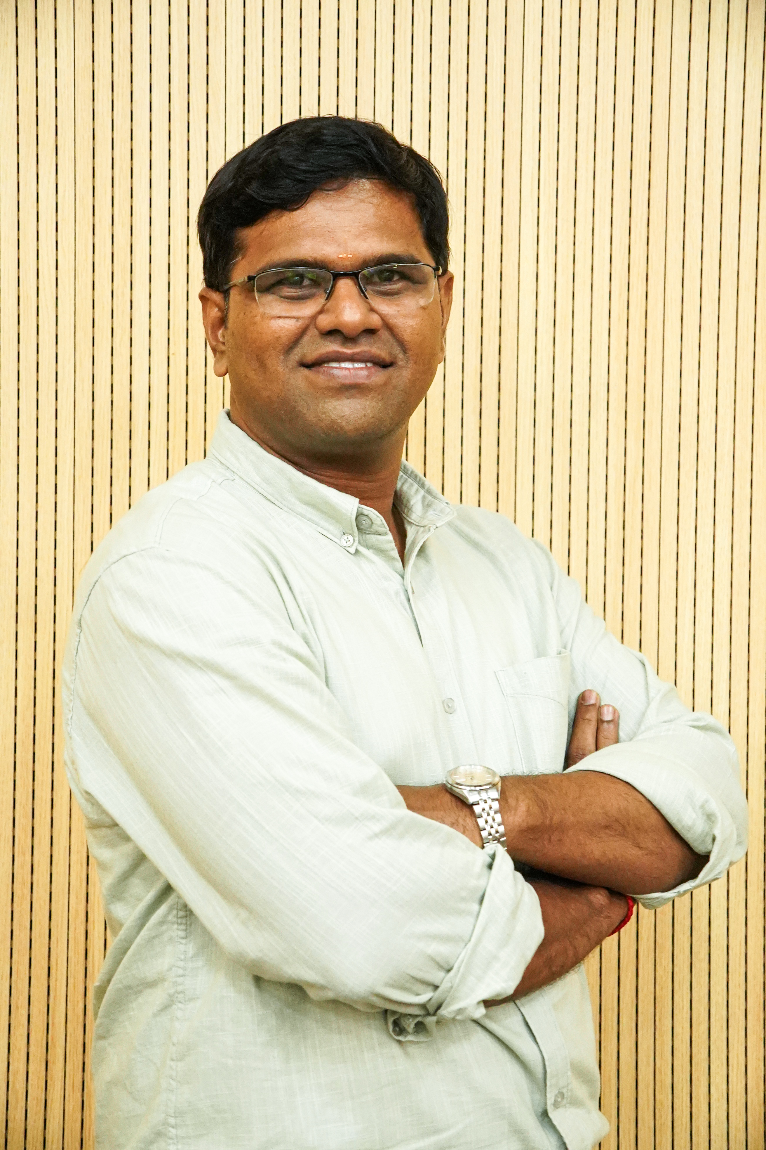 Portrait of Dr. S Srinivasan
